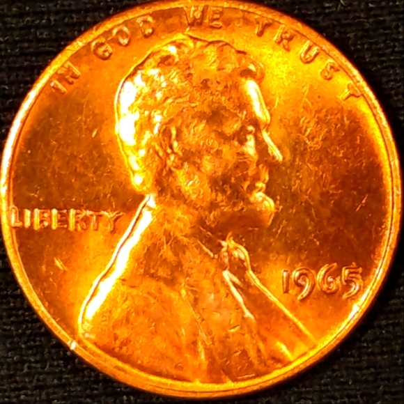 🔥1965 P Lincoln Penny🔥 In Brilliant Condition💯❤️ - Picture 1 of 9